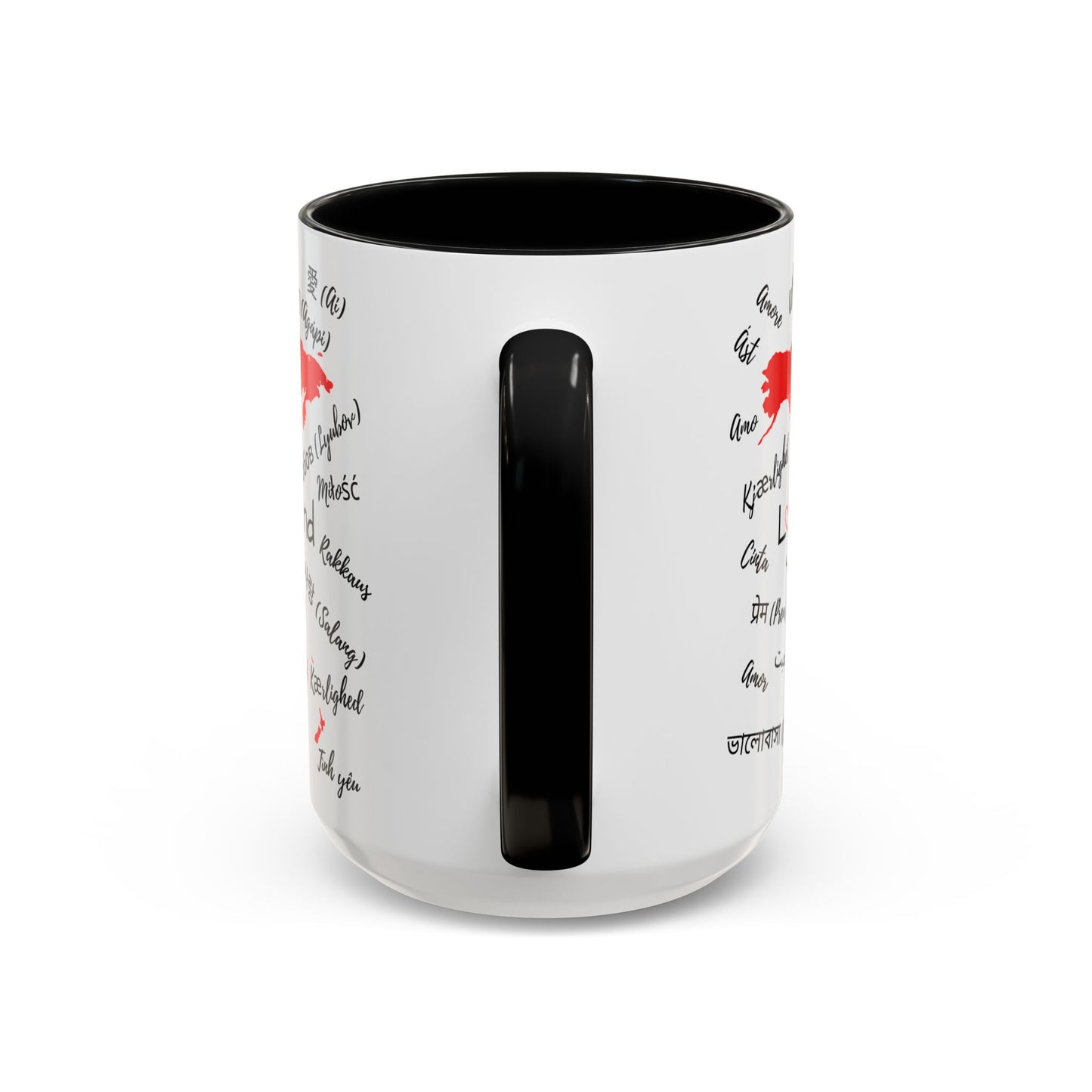 World Languages Accent Coffee Mug - Perfect Gift for Travelers and Language Lovers