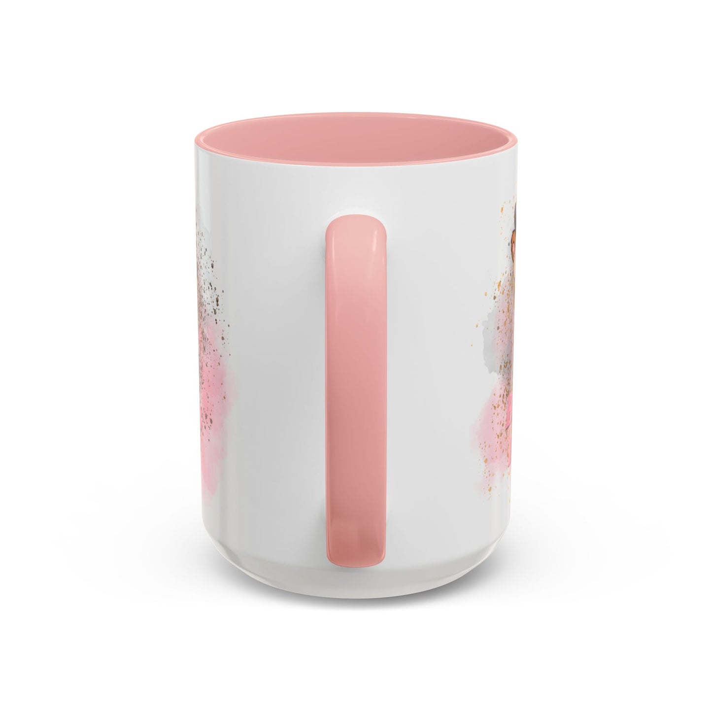 Bangs & Bows Coffee Mug - Cute Cow Design for Animal Lovers
