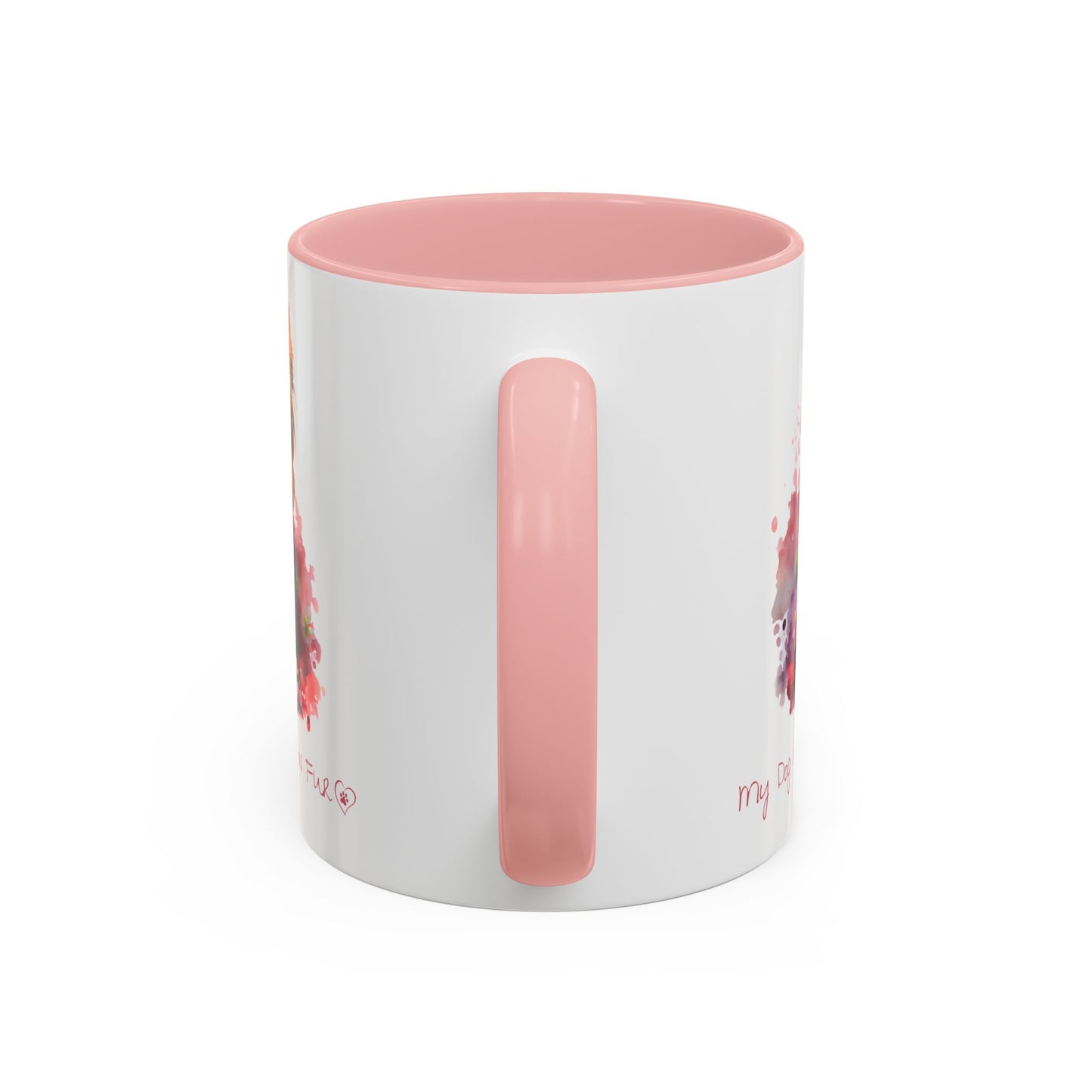 My Dog is My Heart in Fur Coffee Mug - Cute Pet Lover Mug, 11/15oz Accent Cup