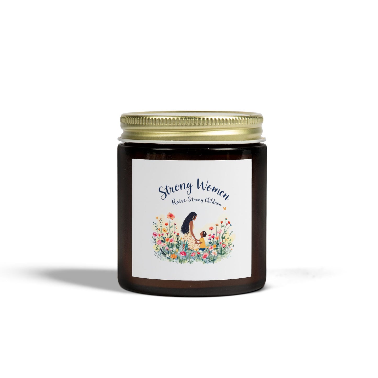 Strong Women Scented Candles - Coconut Apricot Wax | Inspirational Gifts for Her
