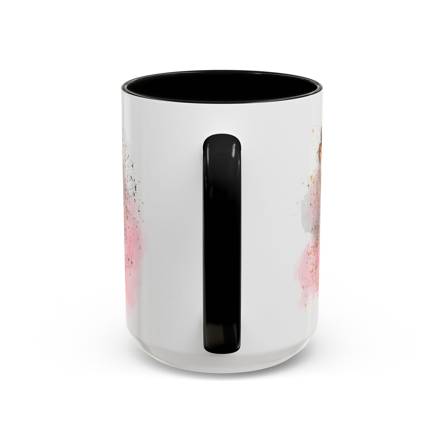Bangs & Bows Coffee Mug - Cute Cow Design for Animal Lovers
