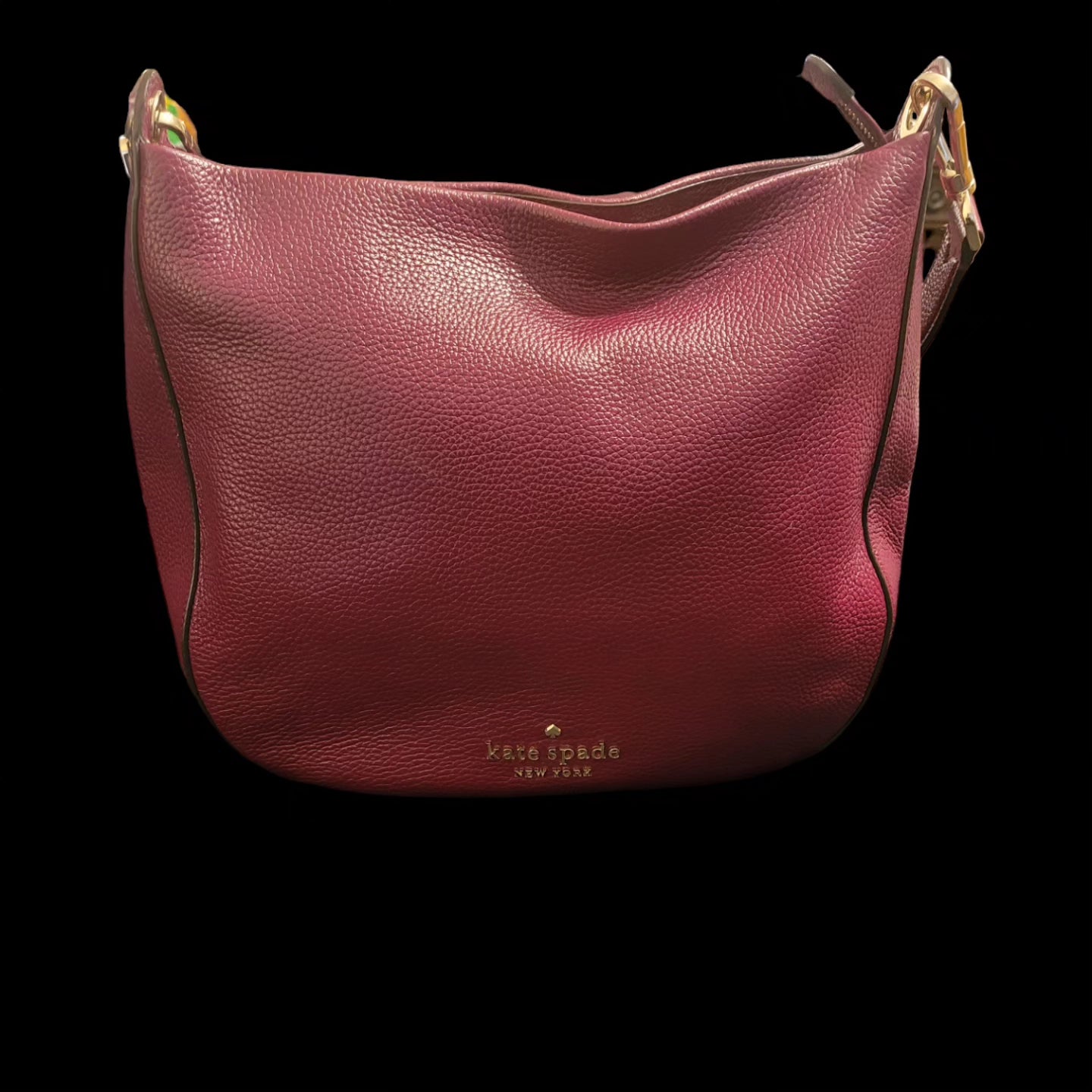 Burgundy Kate Spade Shoulder Bag
