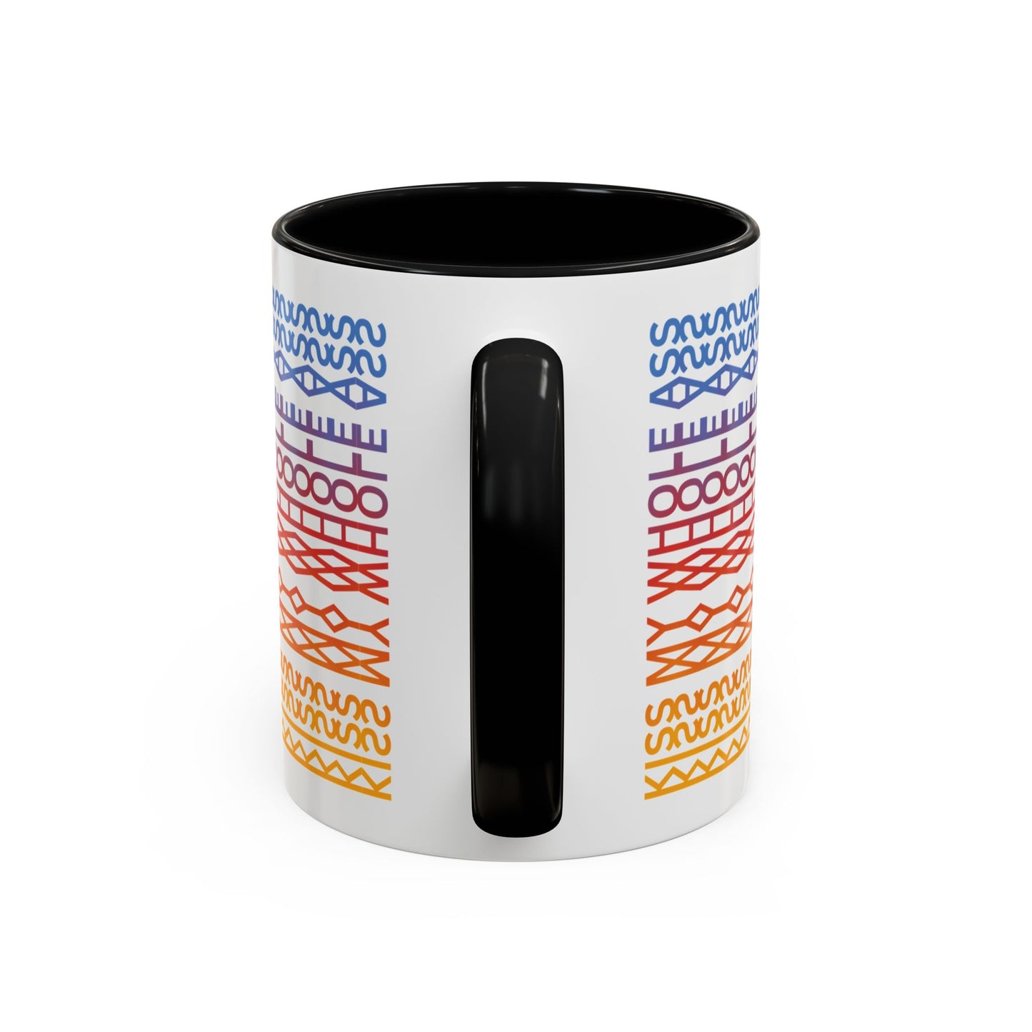 Pucker Up Rainbow Accent Coffee Mug — Funny Office Gag Gift (11/15oz)