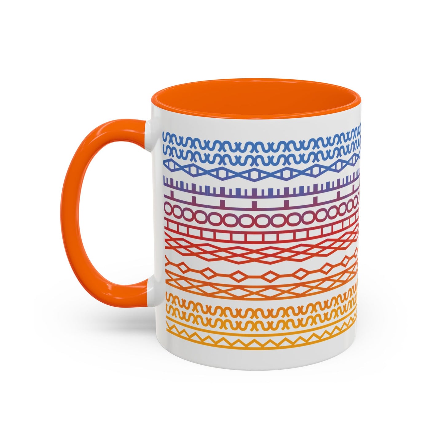 Pucker Up Rainbow Accent Coffee Mug — Funny Office Gag Gift (11/15oz)