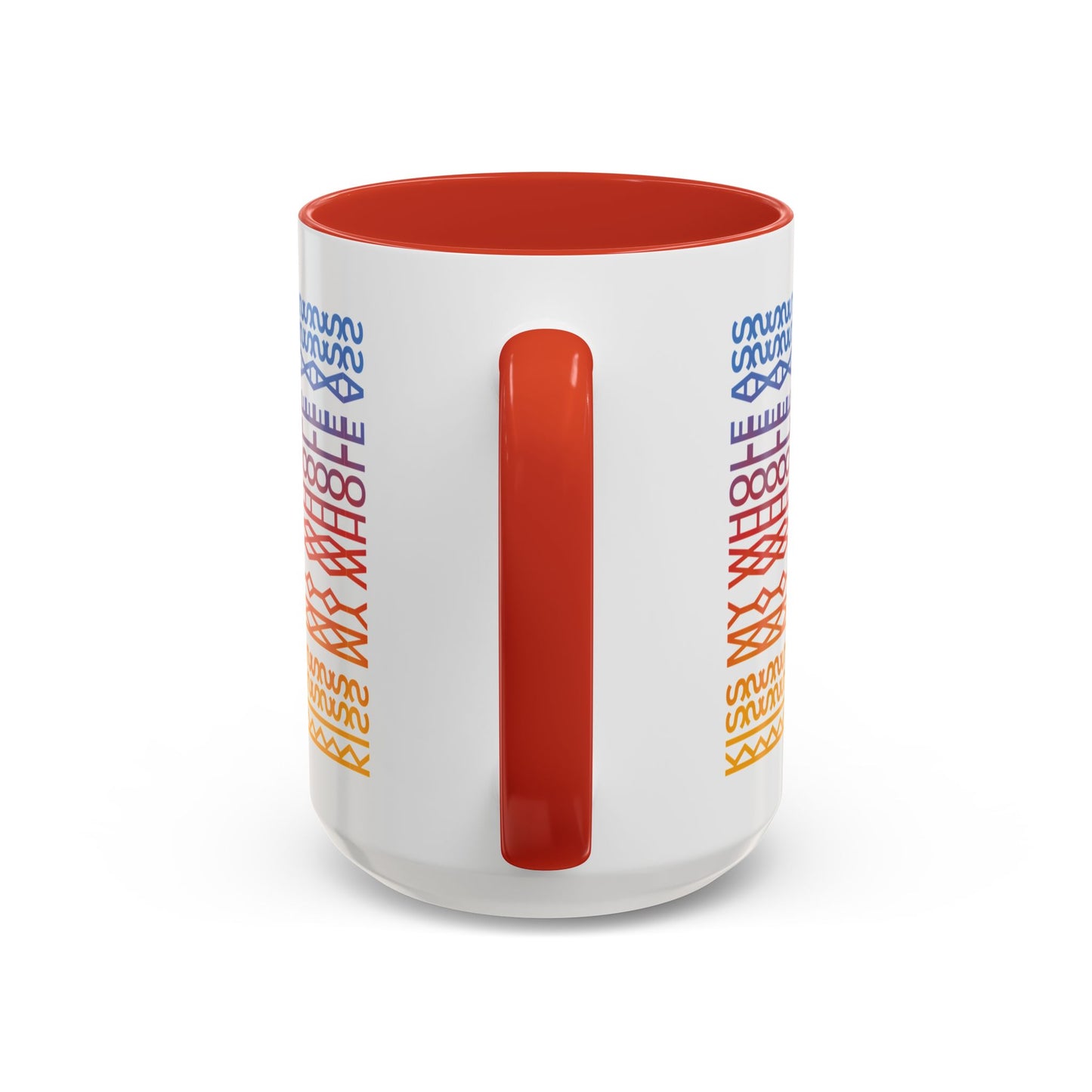 Pucker Up Rainbow Accent Coffee Mug — Funny Office Gag Gift (11/15oz)