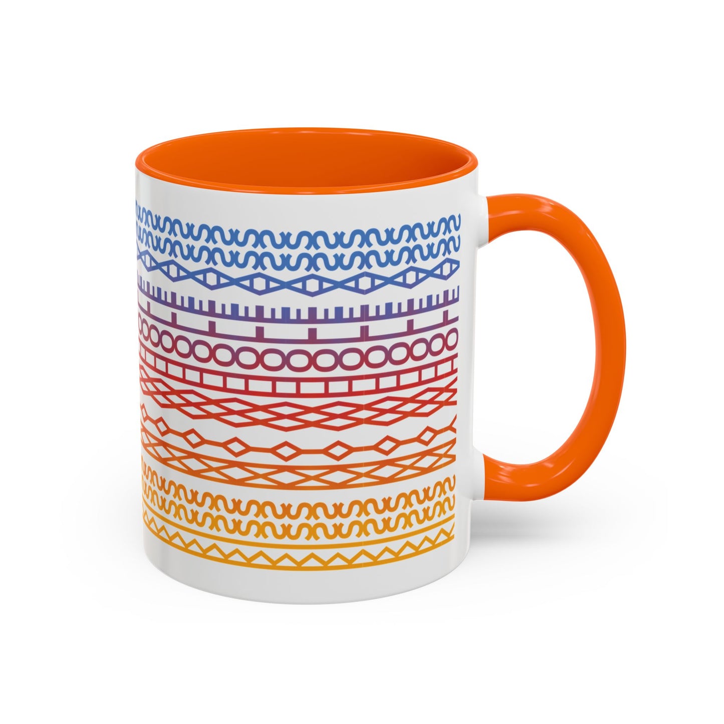Pucker Up Rainbow Accent Coffee Mug — Funny Office Gag Gift (11/15oz)