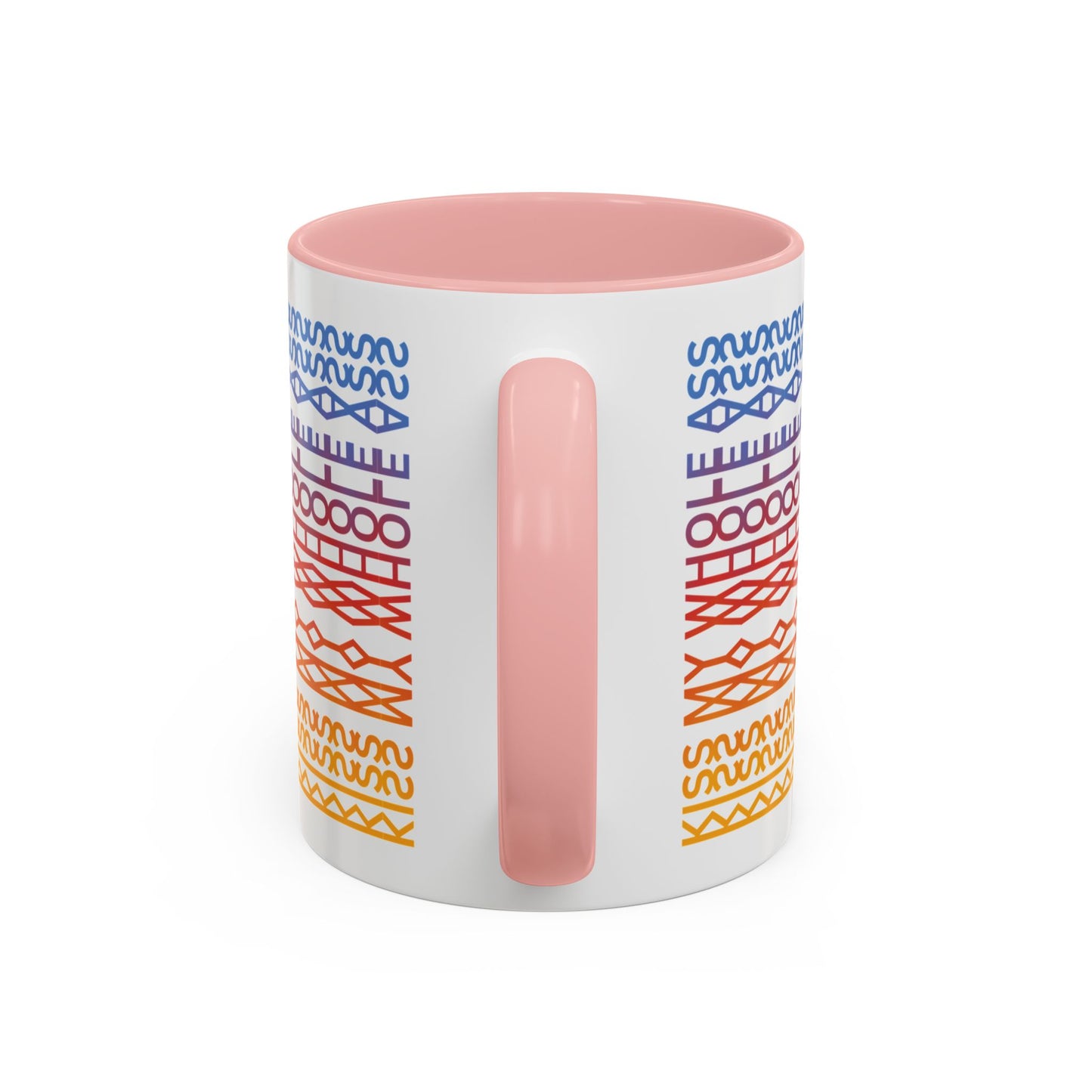 Pucker Up Rainbow Accent Coffee Mug — Funny Office Gag Gift (11/15oz)