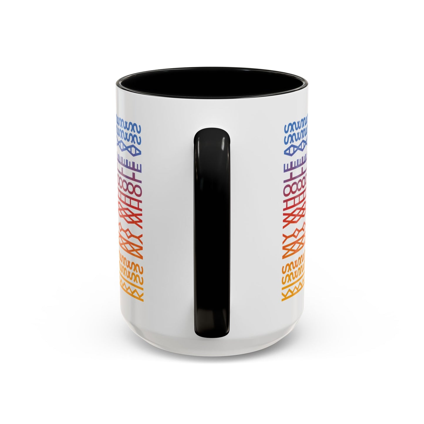 Pucker Up Rainbow Accent Coffee Mug — Funny Office Gag Gift (11/15oz)