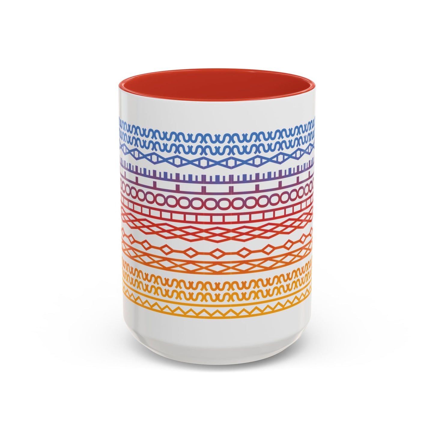 Pucker Up Rainbow Accent Coffee Mug — Funny Office Gag Gift (11/15oz)