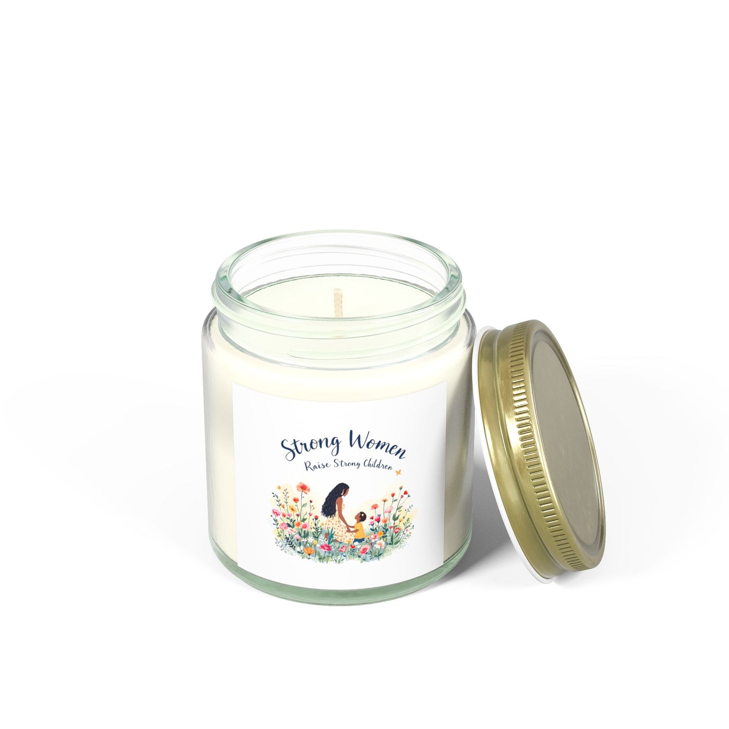 Strong Women Scented Candles - Coconut Apricot Wax | Inspirational Gifts for Her