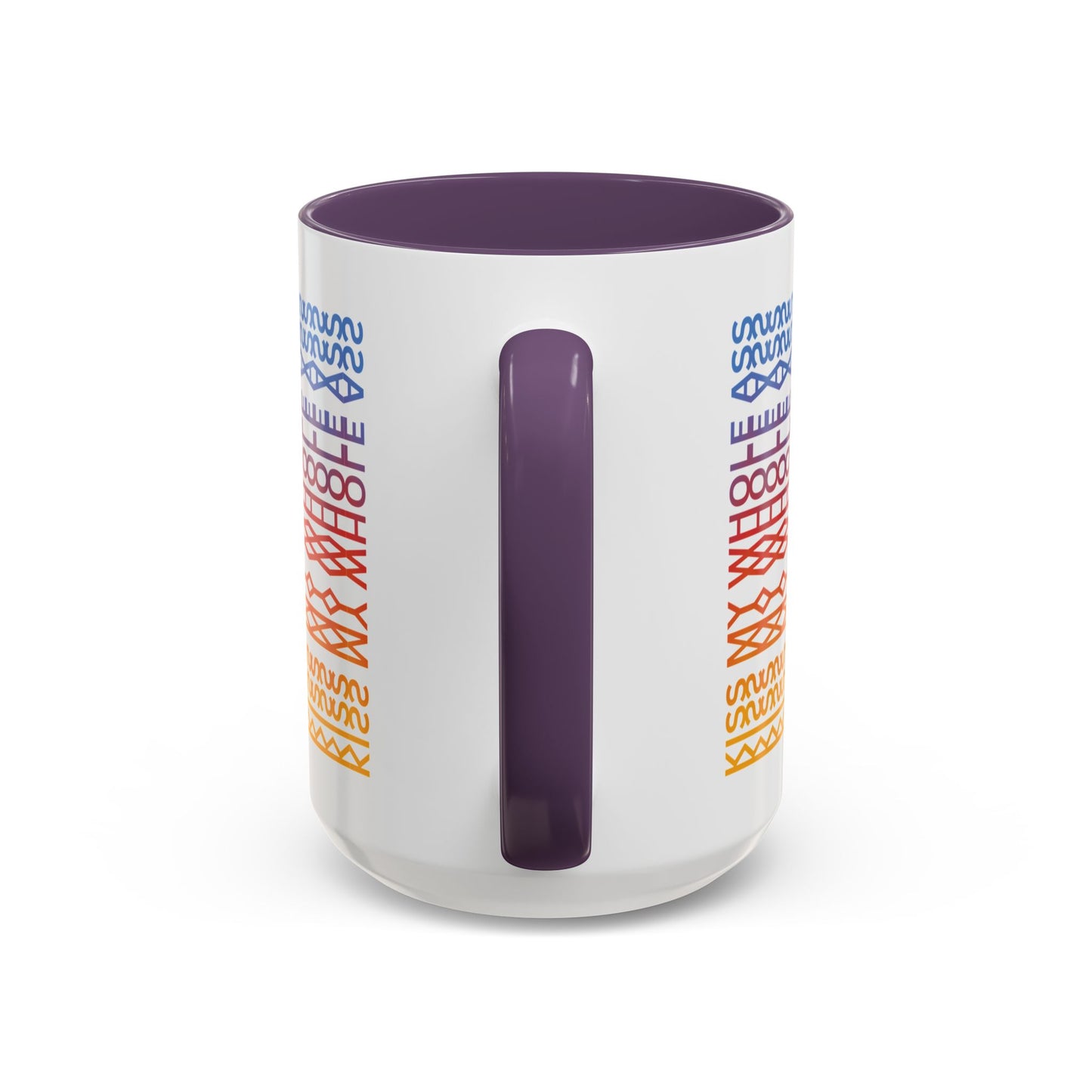 Pucker Up Rainbow Accent Coffee Mug — Funny Office Gag Gift (11/15oz)