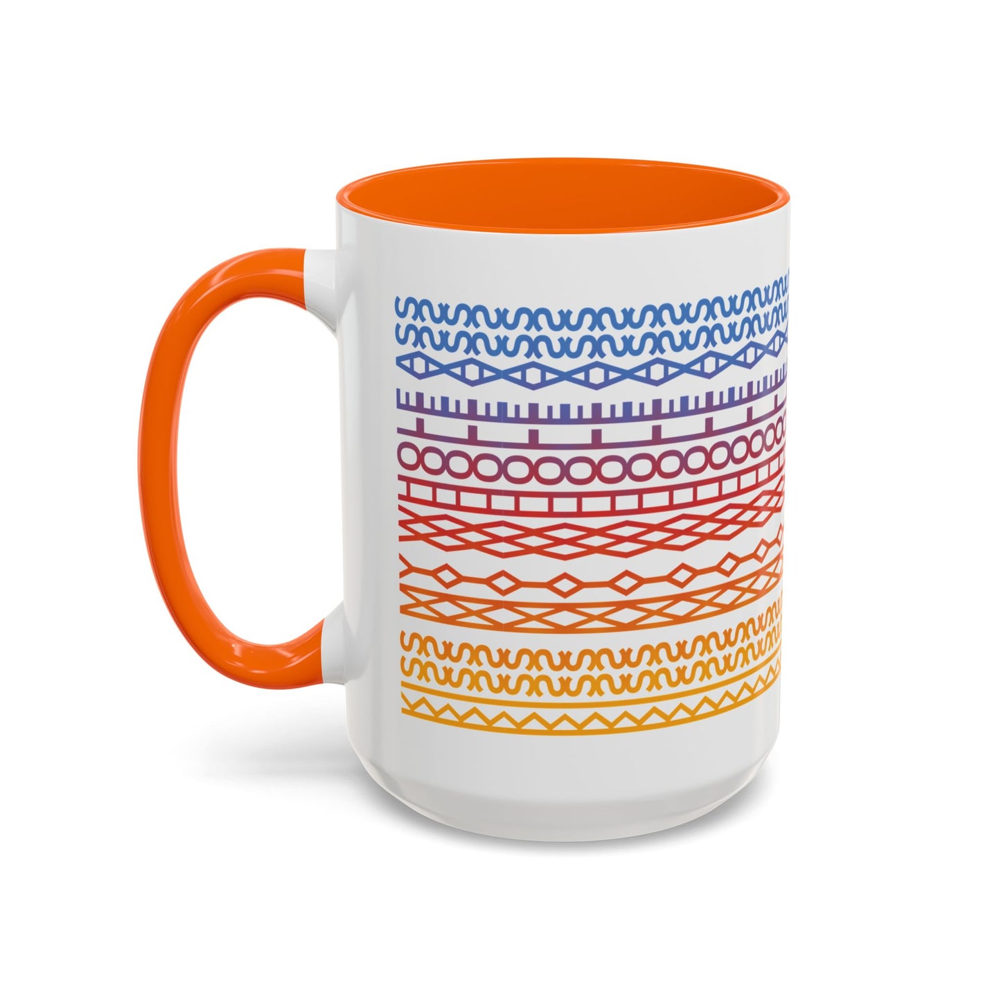 Pucker Up Rainbow Accent Coffee Mug — Funny Office Gag Gift (11/15oz)