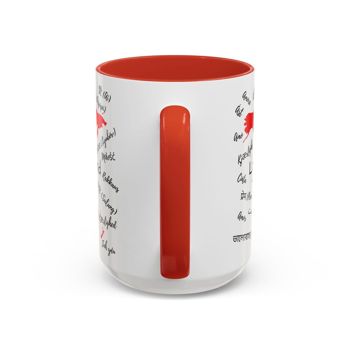 World Languages Accent Coffee Mug - Perfect Gift for Travelers and Language Lovers