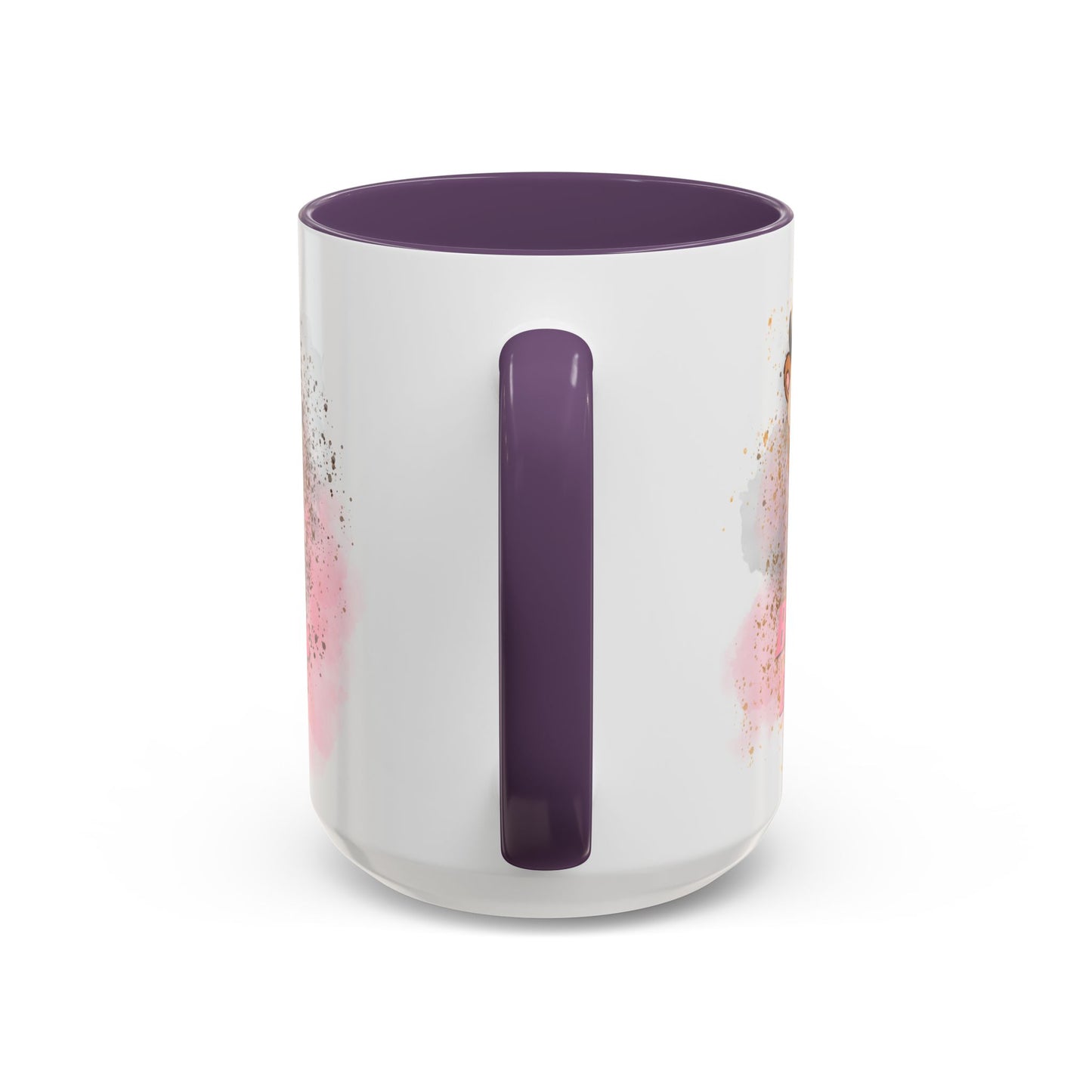 Bangs & Bows Coffee Mug - Cute Cow Design for Animal Lovers