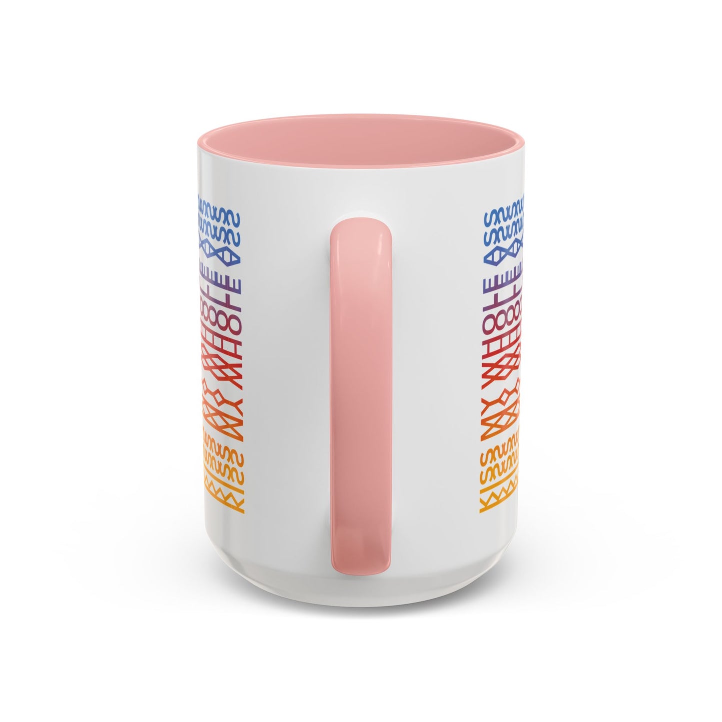 Pucker Up Rainbow Accent Coffee Mug — Funny Office Gag Gift (11/15oz)