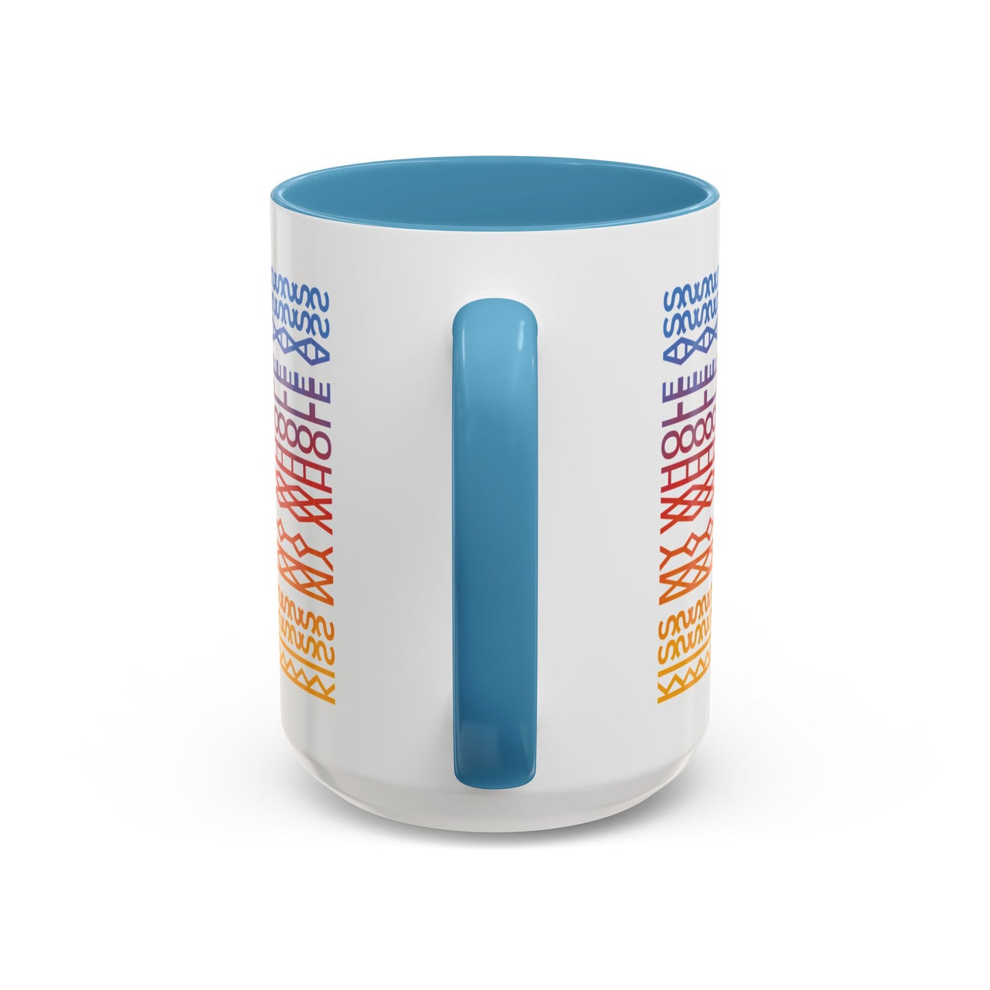 Pucker Up Rainbow Accent Coffee Mug — Funny Office Gag Gift (11/15oz)