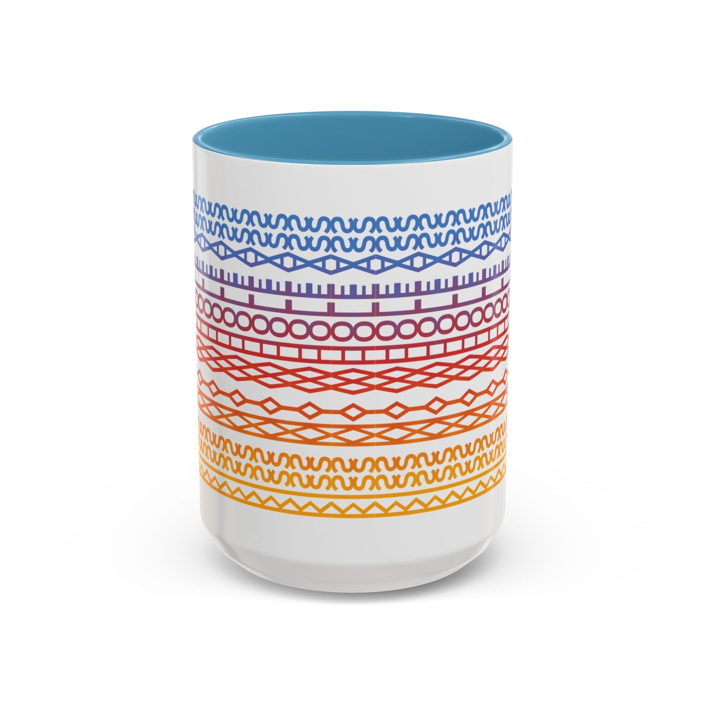 Pucker Up Rainbow Accent Coffee Mug — Funny Office Gag Gift (11/15oz)