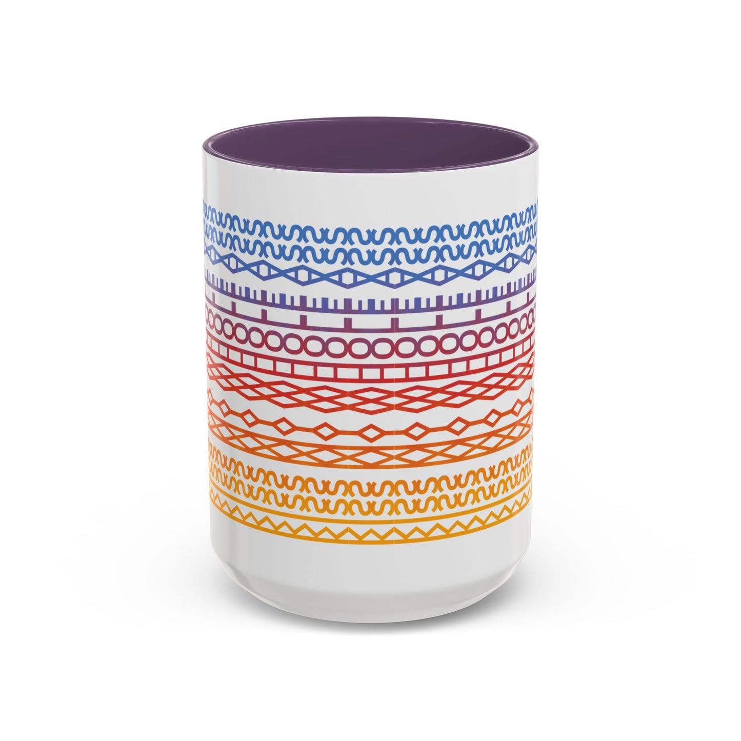 Pucker Up Rainbow Accent Coffee Mug — Funny Office Gag Gift (11/15oz)