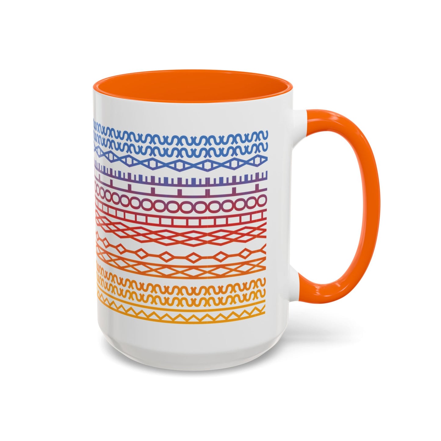 Pucker Up Rainbow Accent Coffee Mug — Funny Office Gag Gift (11/15oz)