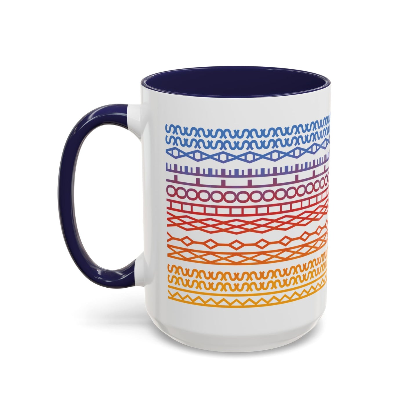 Pucker Up Rainbow Accent Coffee Mug — Funny Office Gag Gift (11/15oz)