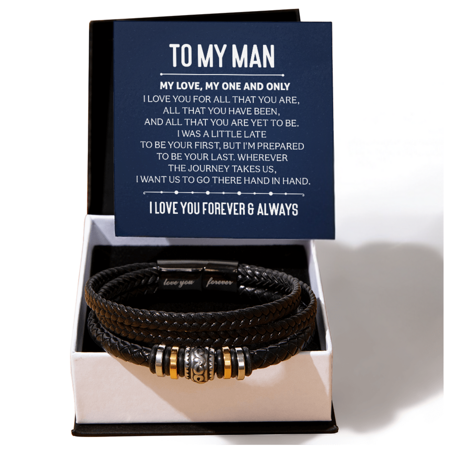 Men's Braided Leather Bracelet